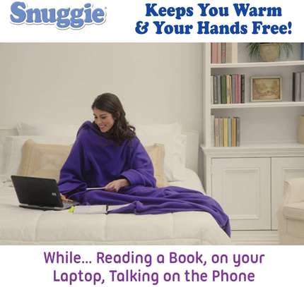 Supper Home Winter Warm Fleece Snuggle Blanket image 2