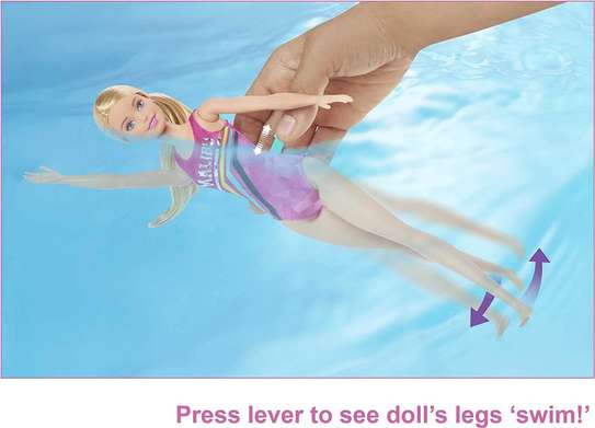 Barbie Swim 'n Dive Doll (diving Board And Puppy) image 3