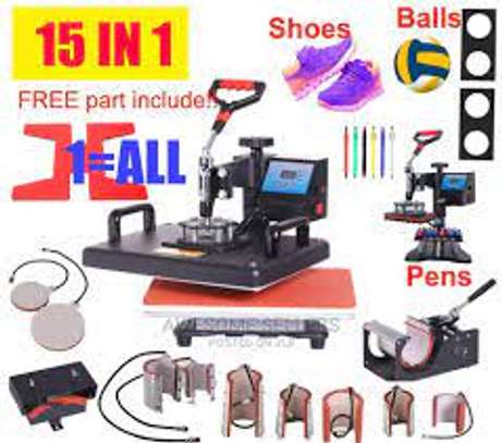 Quality price 15 in 1 Combo Heat Press Machine image 1