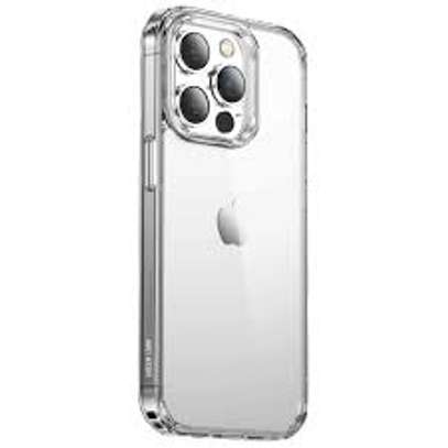 Apple iPhone 14 Green Anti-Shock Case - Clear image 5
