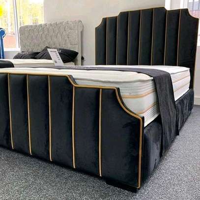 6*6 latest modern bed design. image 1