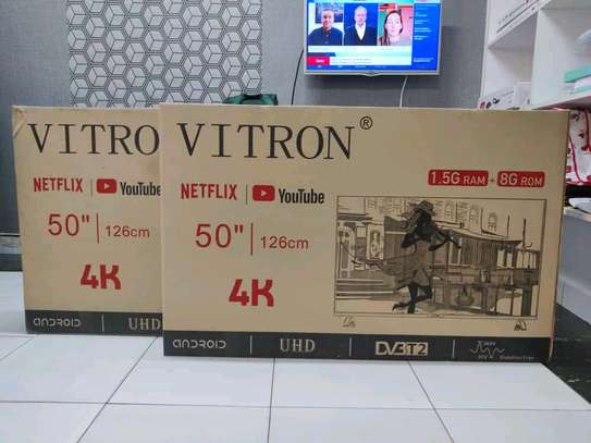 VITRON SMART ANDROID 50INCH TV image 1