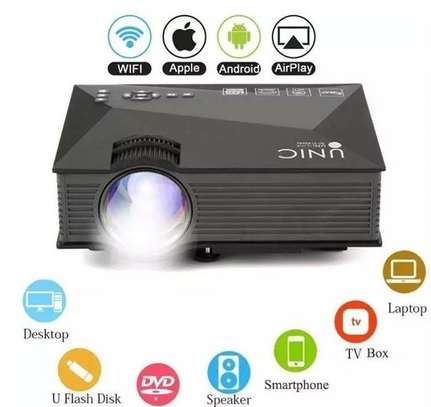 Unic 68 portable wifi enabled projector image 1