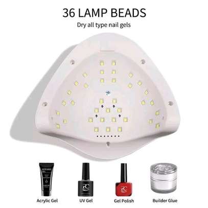 Professional UV/LED nail lamp dryer gel polish image 4