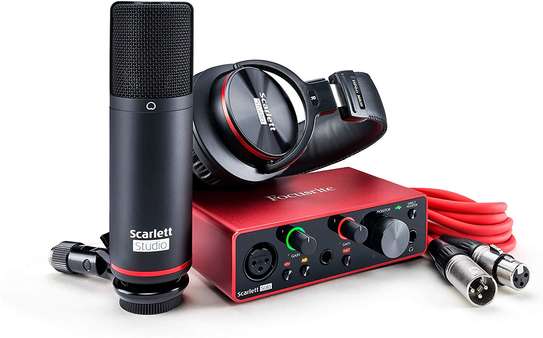 Focusrite Scarlett Solo Studio (3rd Gen) USB Audio Interface and Recording Bundle with Pro Tools image 1