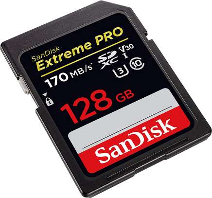 SanDisk 128GB Extreme PRO SDXC image 1