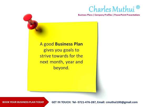 Business Plan Services image 1