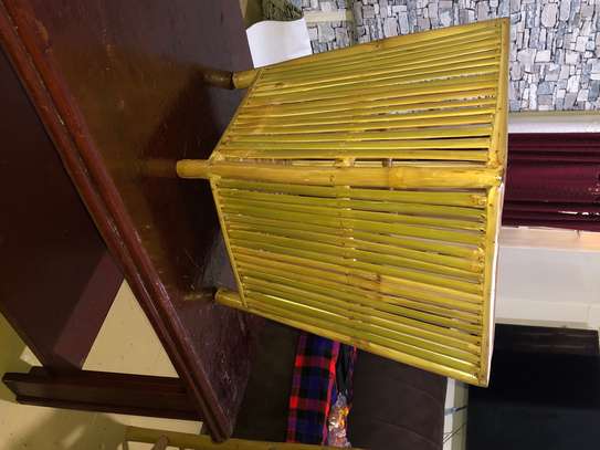 Bamboo Multipurpose Basket: Laundry, Toy Basket Medium size image 3