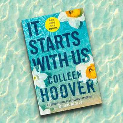 It Starts With Us By Colleen Hoover, Adult Fiction, Blue image 1
