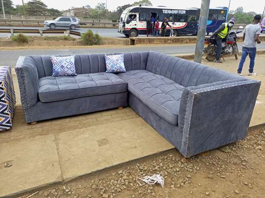 6seater L sofa with a permanent back with cocus image 2