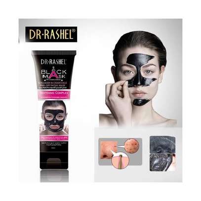 Dr. Rashel Peel Off Black Mask Acne Treatment Collagen,Charcoal image 1