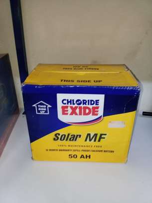 CHLORIDE EXIDE 50AH SOLAR MF BATTERY DRYCELL image 2