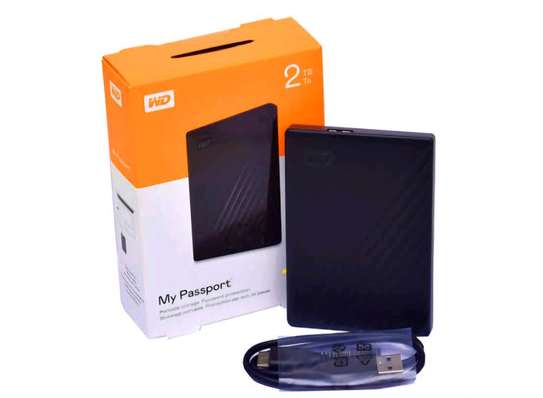 2Tb Wd My Passport External Harddisk image 1