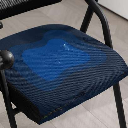 Office Chair :Black Foldable Meeting Office Chair image 3