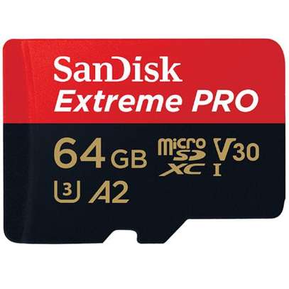 SanDisk 64GB Extreme PRO SDHC UHS-I Memory Card image 1
