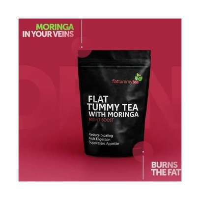 Flat Tummy Tea With Moringa - Night Boost - 28 Tea Bags image 2