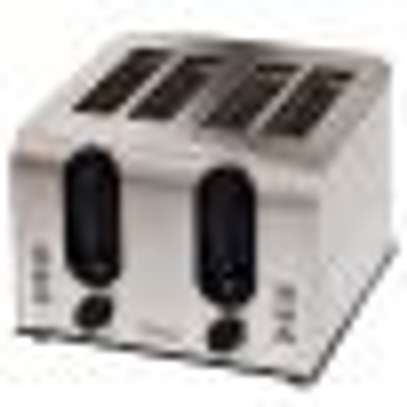 RAMTONS 4 SLICE POP UP TOASTER STAINLESS STEEL image 3