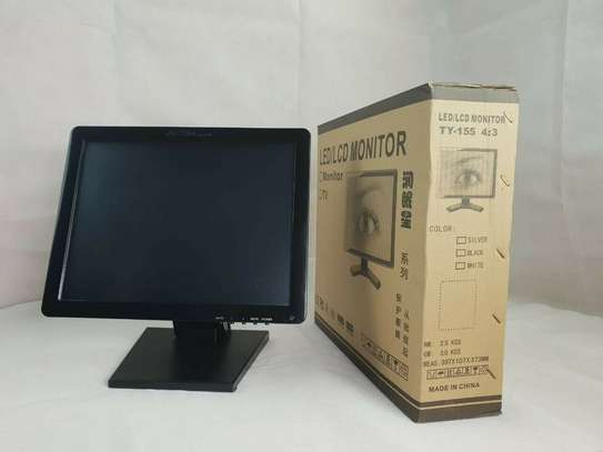 15″ POS Touch screen monitor for retails and hotels image 1