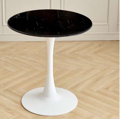 Office Table: Round Tulip Marble Coffee Table image 2