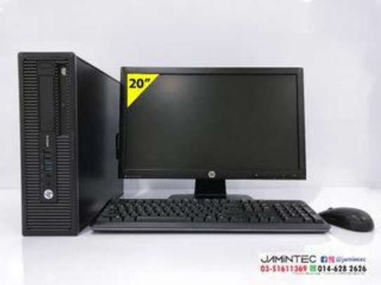 Hp elite 600g1 sff full set with 20 inches monitor image 1