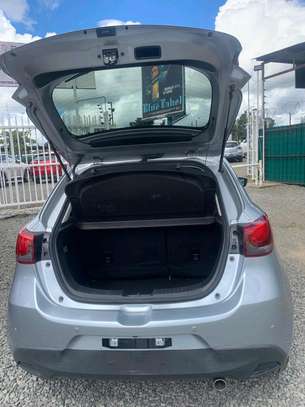Mazda Demio gray color 2018 model fully loaded silver. image 7