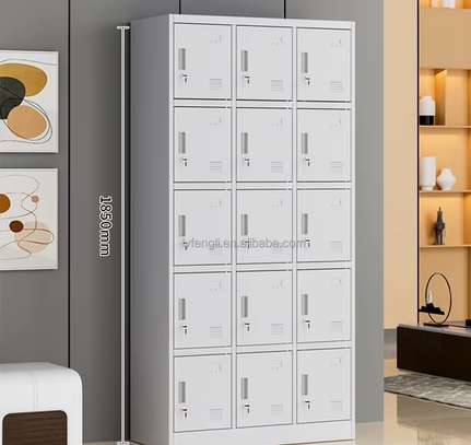 15-Locker Office Storage Cabinet image 5