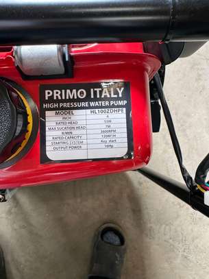 4 Diesel High pressure water pump 16hp image 2