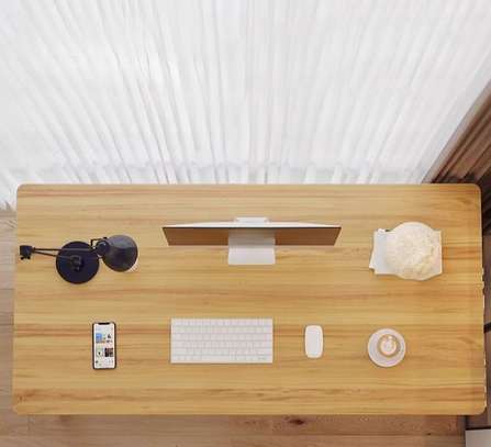 Office desk: 1.2m wooden generic computer table image 6
