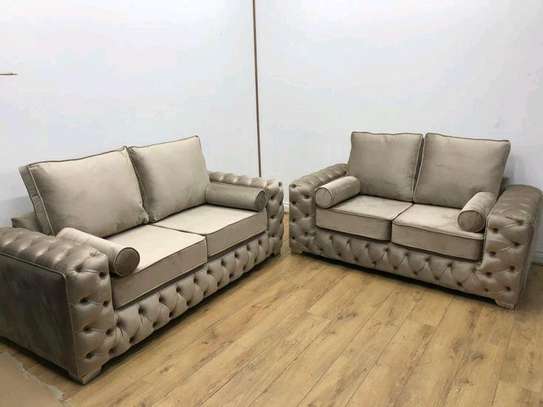 Latest four seater(2-2)chesterfield sofa image 1