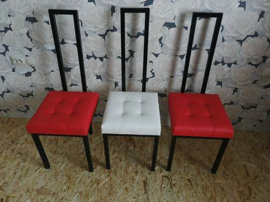 Rustic dining chairs image 1