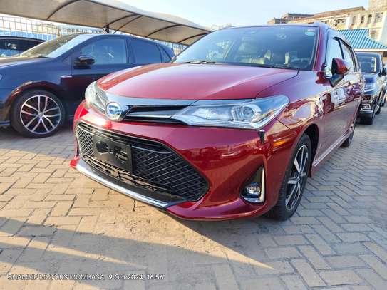 Toyota Fielder WxB hybrid redwine 2019 image 2