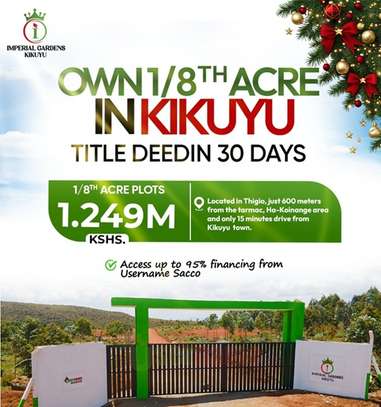Plot For Sale in Kikuyu - Ksh 1.149M image 1