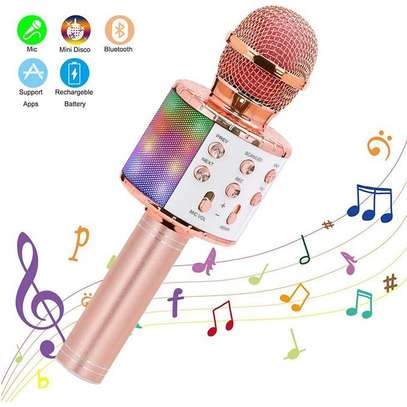 Wireless Bluetooth karaoke hand held USB speaker image 1