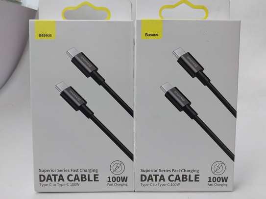 Baseus Superior Serie Type-C to Type-C 100W Fast Charging 1m image 1