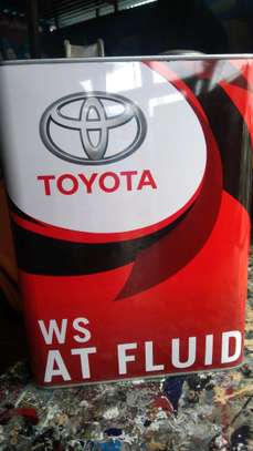 Toyota Genuine ATF WS 4litre Fully synthetic. image 1