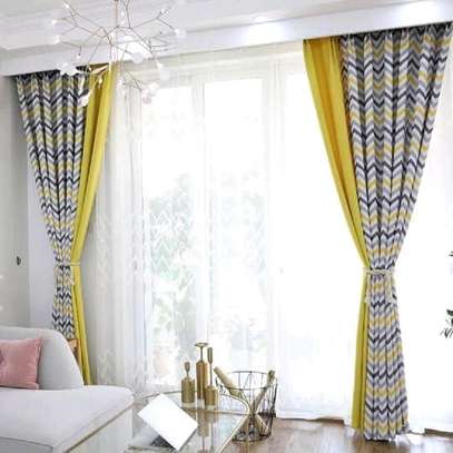 Elegant curtains and sheers image 1