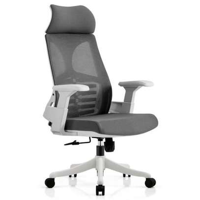 Office Chair: Swivel Orthopedic Mesh High Back Chair image 5
