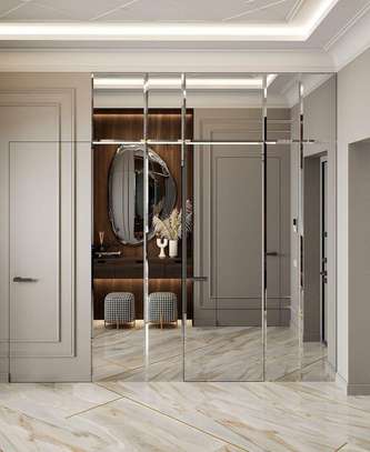 beveled mirrors for sophisticated spaces image 1