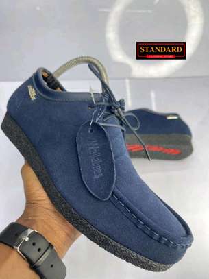 Wallabees Blue Shoes image 1