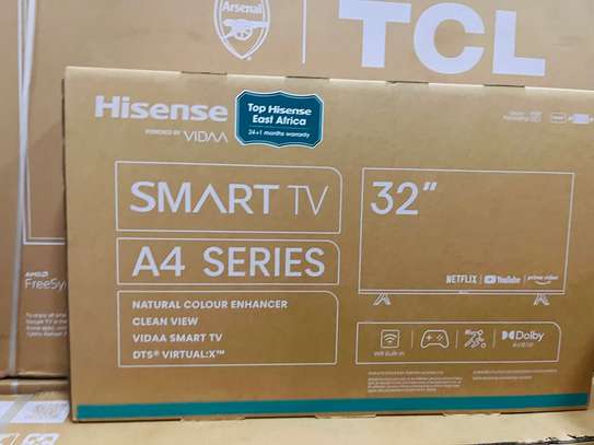 HISENSE 32 INCHES SMART HD FRAMELESS TV image 2