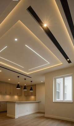 Modern Gypsum Ceiling image 8