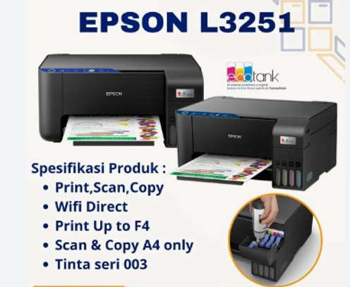 Epson EcoTank L3251 A4 Wi-Fi All-in-One Ink Tank Printer. image 1