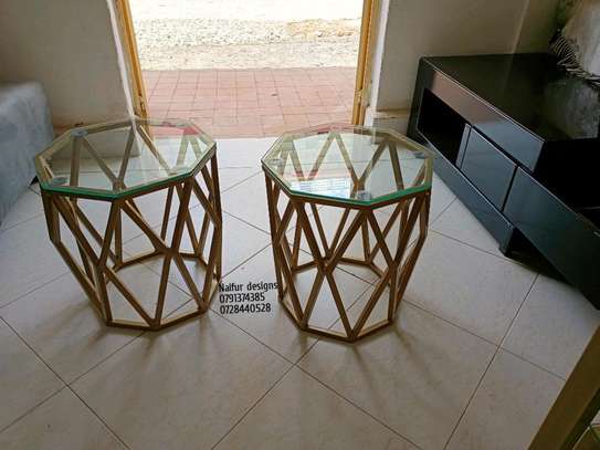 Glass stools for sale in Kenya/Metal stools image 2