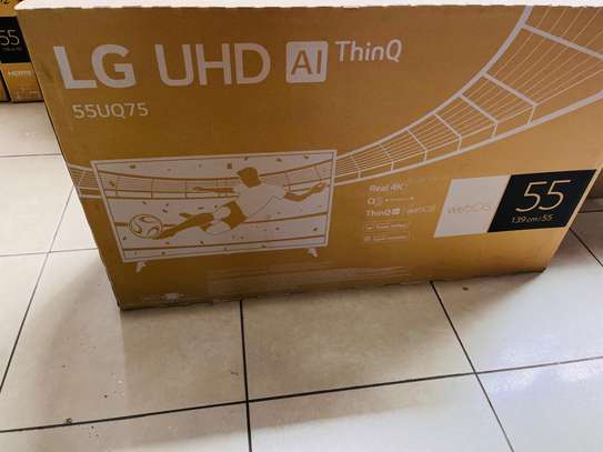 LG 55 INCHES SMART UHD UQ75 MODEL TV image 3