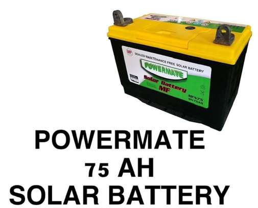 Restocked Quality Power mate Solar Battery image 2