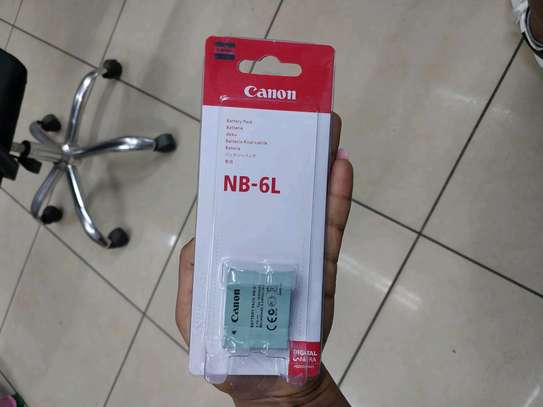 Canon NB-6l camera battery image 1