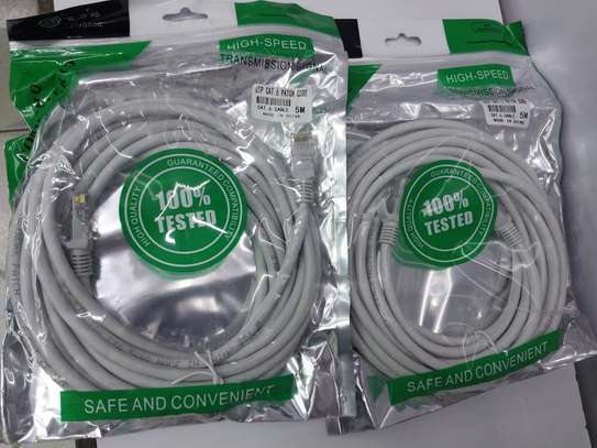 CAT6 5m Ethernet Cable LAN - Patch Cord | High-Speed image 2