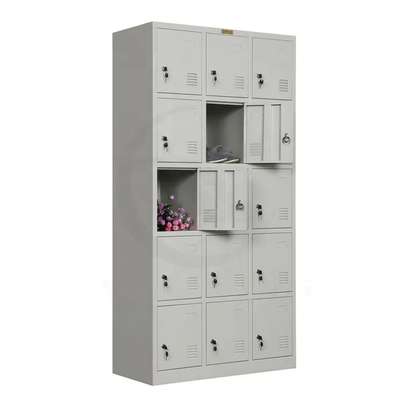 Office Cabinet; 15 Lockers For 15 Individuals Filing Cabinet image 4