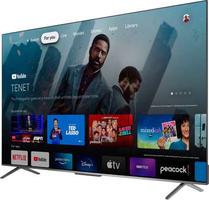 TCL 55T635, 55 INCH ANDROID 4K Frameless, UHD-BLACK image 1
