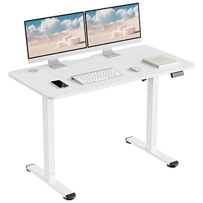 1.2 M White Rectangular Office Desk image 3